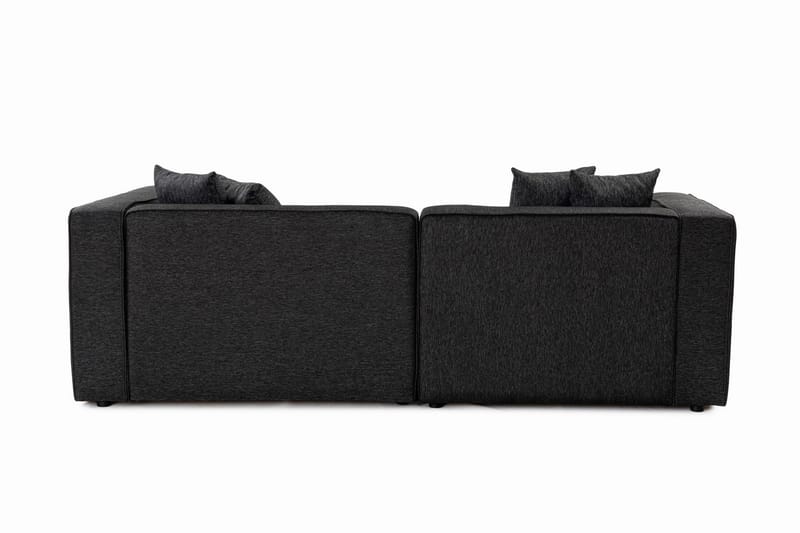 Abbas 4-personers Sofa med Chaiselong - Antracit - Møbler - Sofaer - Sofa med chaiselong