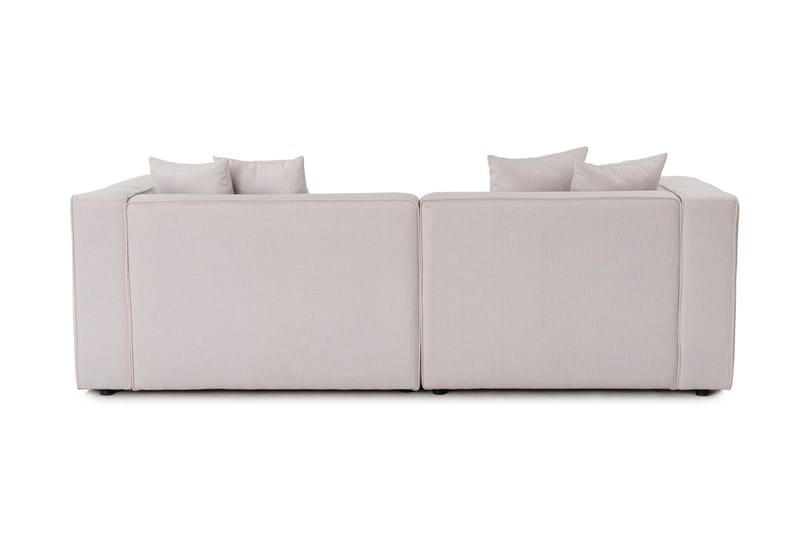 Abbas 4-personers Sofa med Chaiselong - Ecru - Møbler - Sofaer - Sofa med chaiselong