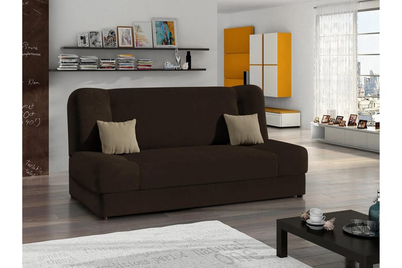 Abron Sofa 3-personers - Brun/Beige - Møbler - Sofaer - 3 personers sofa