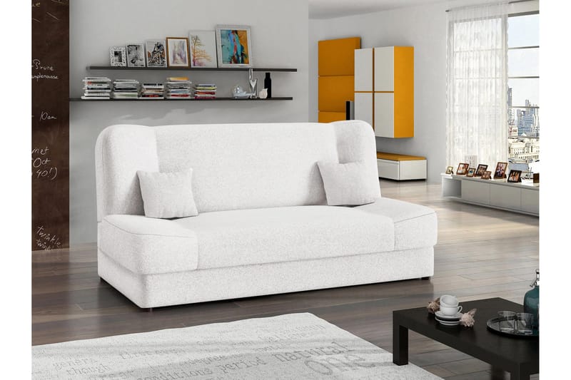 Abron Sofa 3-personers - Hvid - Møbler - Sofaer - 3 personers sofa