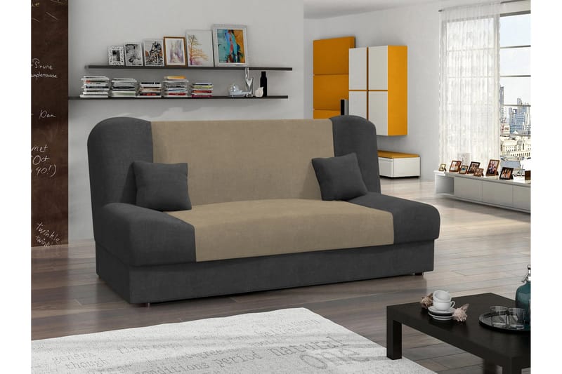 Abron Sofa 3-personers - Grå/Beige - Møbler - Sofaer - 3 personers sofa