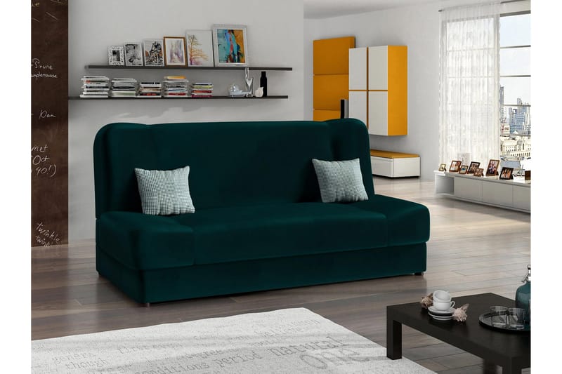 Abron Sofa 3-personers - Turkis/Flerfarvet - Møbler - Sofaer - 3 personers sofa