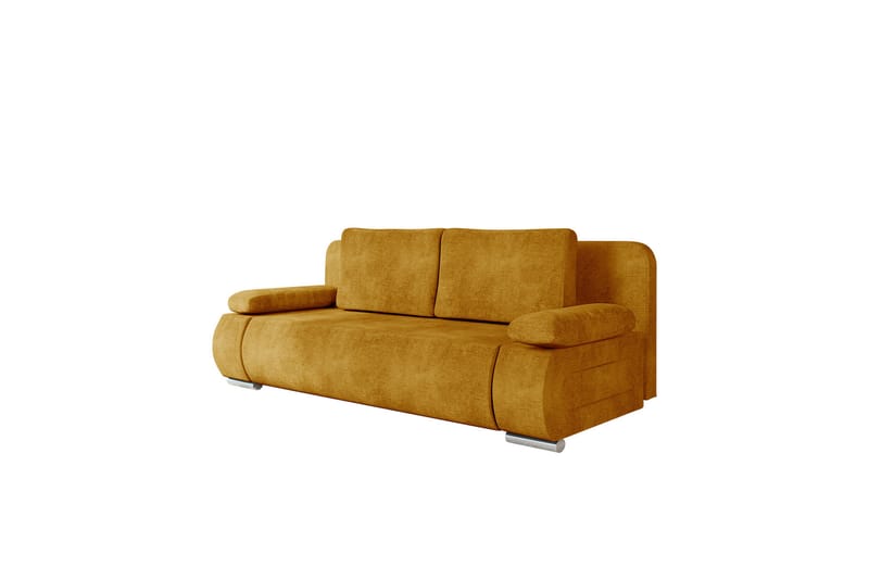 Adelma Sofa 3-personers - Gul - Møbler - Sofaer - 3 personers sofa