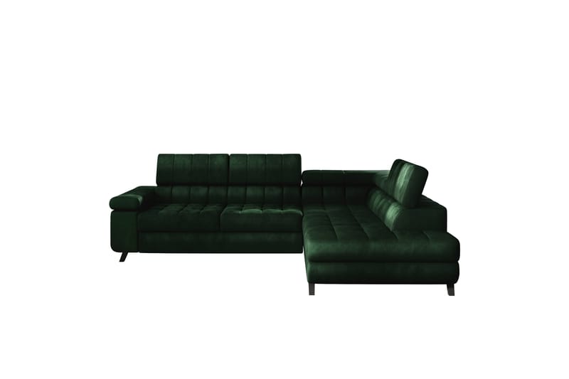 Amshyttan Sofa med Chaiselong 3-personers - Grøn - Møbler - Sofaer - Sofa med chaiselong