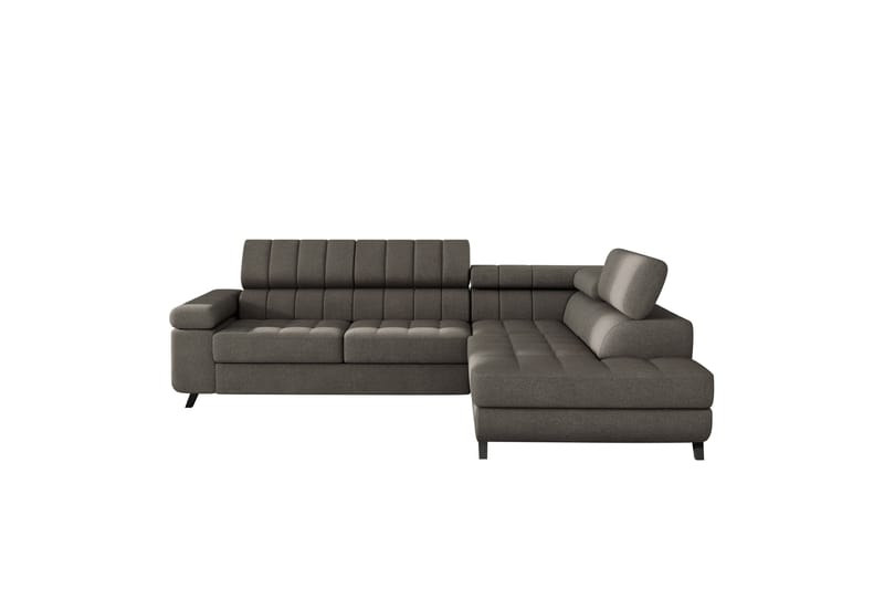 Amshyttan Sofa med Chaiselong 3-personers - Brun - Møbler - Sofaer - Sofa med chaiselong