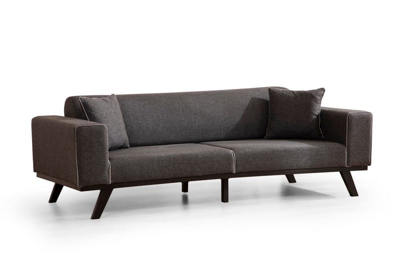 Arioch 4-personers Sovesofa - Antracit - Møbler - Sofaer - Sovesofaer