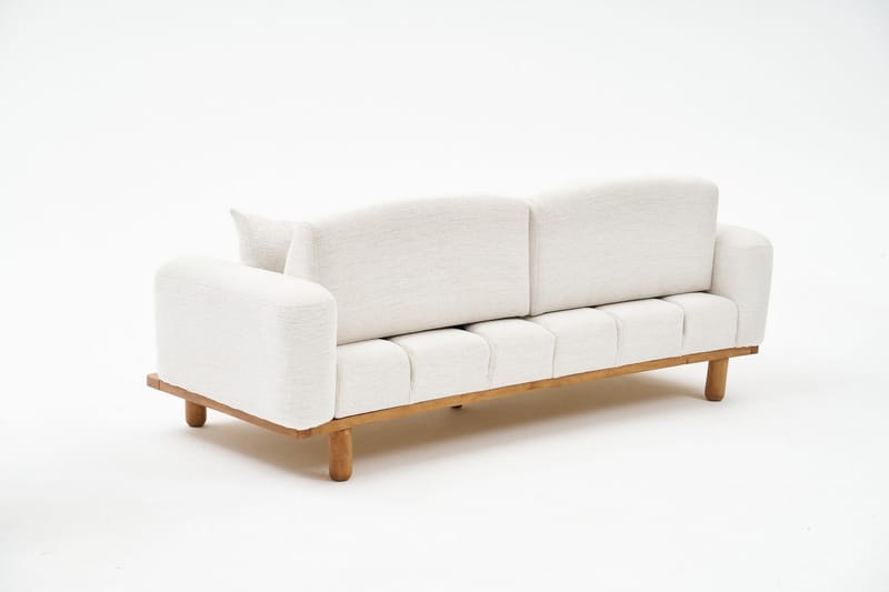 Arman 3-personers Sofa - Creme - Møbler - Sofaer - 3 personers sofa