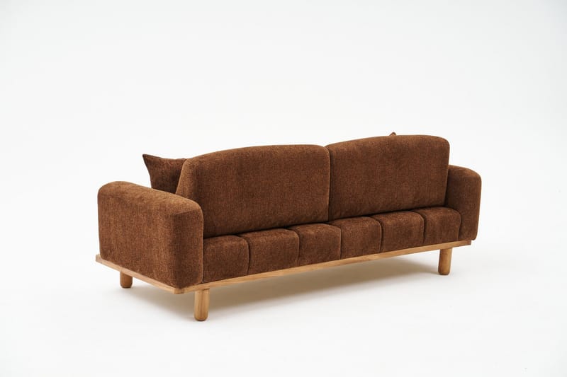 Arman 3-personers Sofa - Brun - Møbler - Sofaer - 3 personers sofa