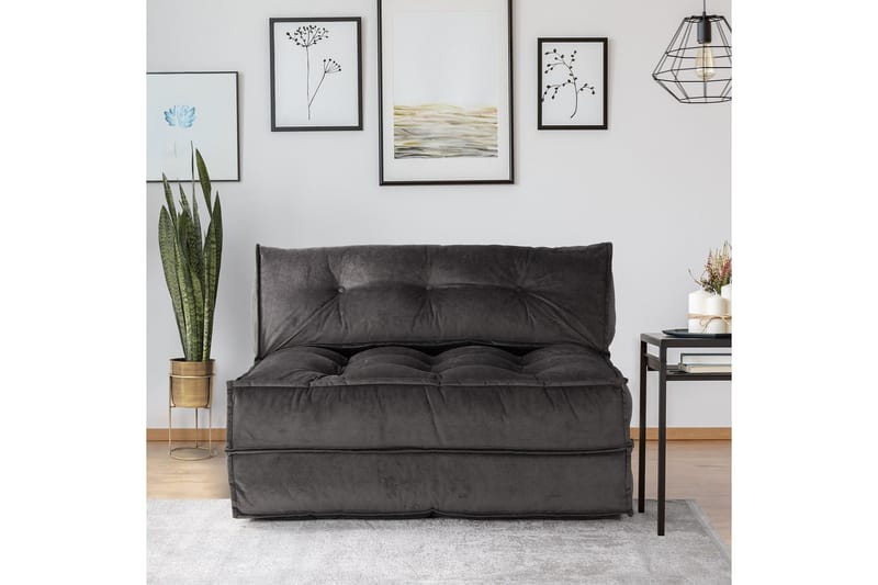 Avy 2-personers Sovesofa - Antracit - Møbler - Sofaer - Sovesofaer