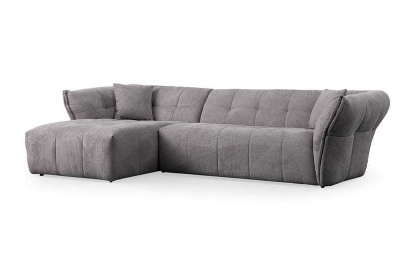 Azzo 4-personers Sofa med Chaiselong - Lysegrå - Møbler - Sofaer - Sofa med chaiselong