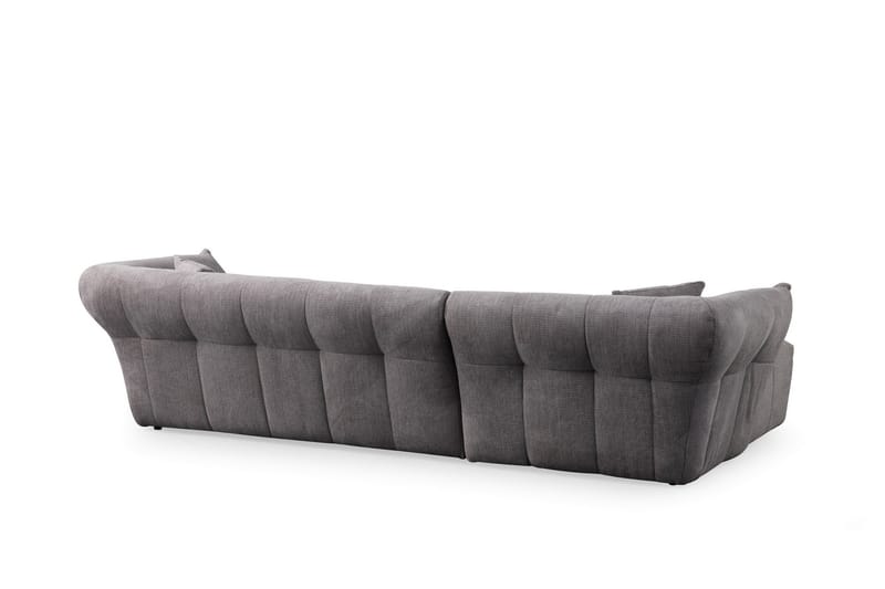 Azzo 4-personers Sofa med Chaiselong - Lysegrå - Møbler - Sofaer - Sofa med chaiselong