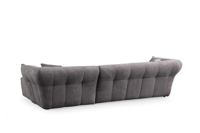 Azzo 4-personers Sofa med Chaiselong - Lysegrå - Møbler - Sofaer - Sofa med chaiselong