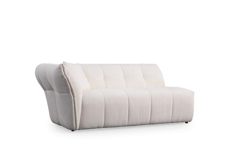 Azzo 4-personers Sofa med Chaiselong - Hvid - Møbler - Sofaer - Sofa med chaiselong