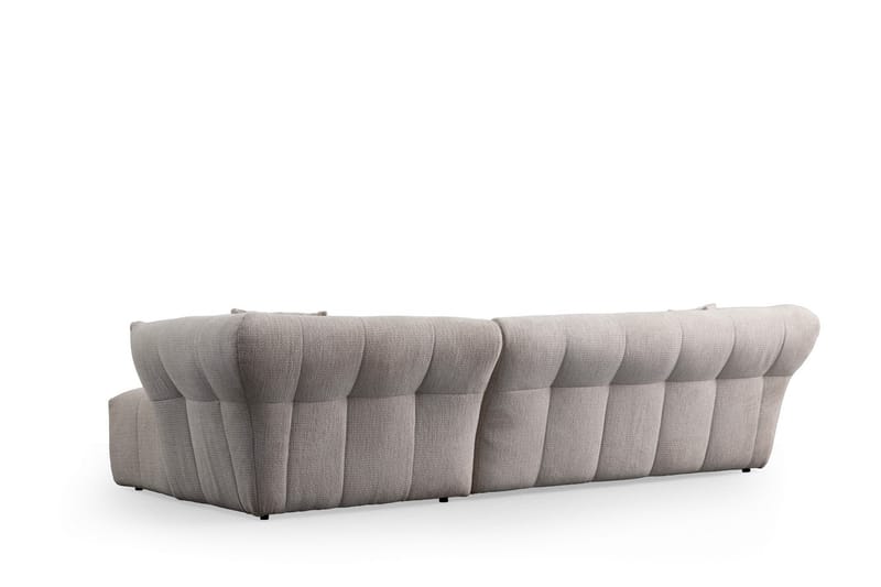 Azzo 4-personers Sofa med Chaiselong - Hvid - Møbler - Sofaer - Sofa med chaiselong