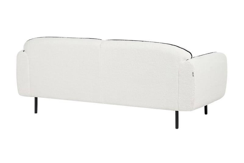 Balint Sofa 3-personers - Hvid/Sort - Møbler - Sofaer - 3 personers sofa