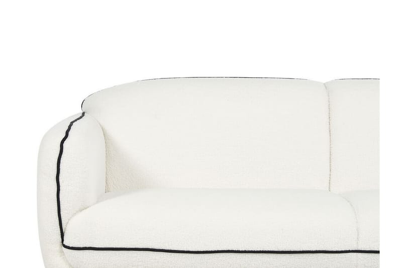 Balint Sofa 3-personers - Hvid/Sort - Møbler - Sofaer - 3 personers sofa