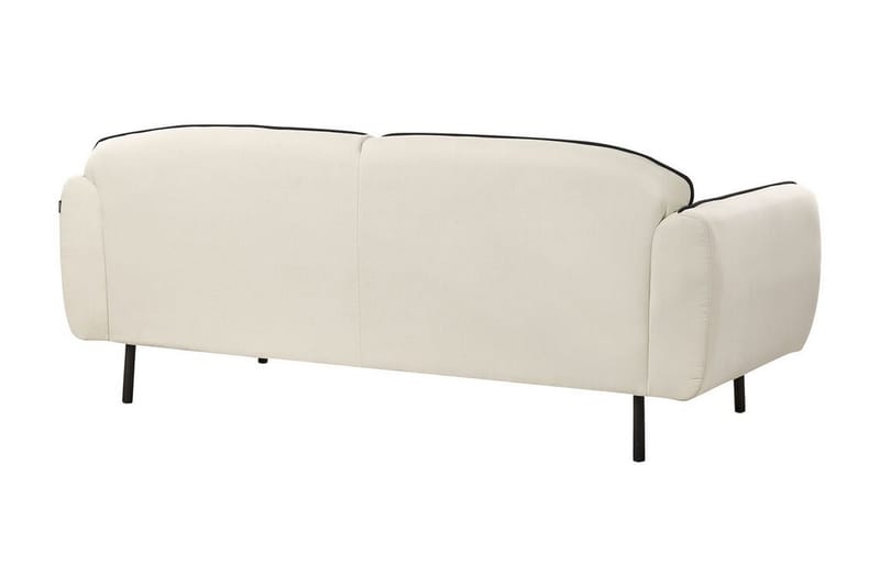 Balint Sofa 3-personers - Beige/Sort - Møbler - Sofaer - 3 personers sofa