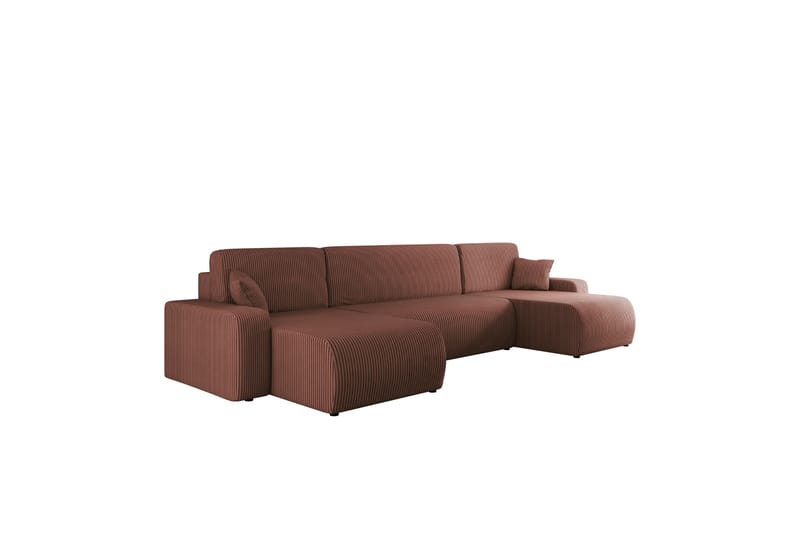 Barile Sofa Dobbeltdivan 4-personers - Rosa - Møbler - Sofaer - U Sofa