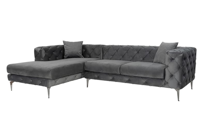 Beachport 3-personers Sofa med Venstre Chaiselong - Antracit - Møbler - Sofaer - Sofa med chaiselong