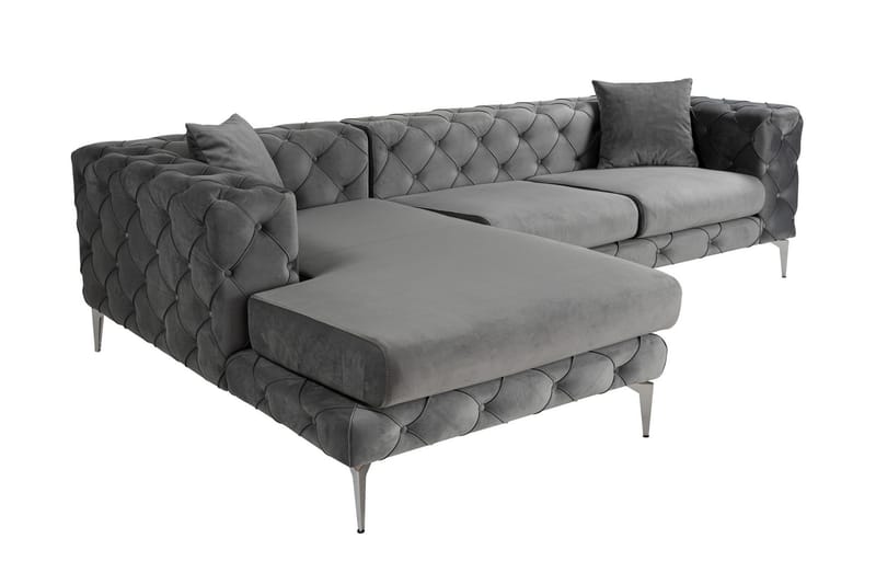 Beachport 3-personers Sofa med Venstre Chaiselong - Antracit - Møbler - Sofaer - Sofa med chaiselong