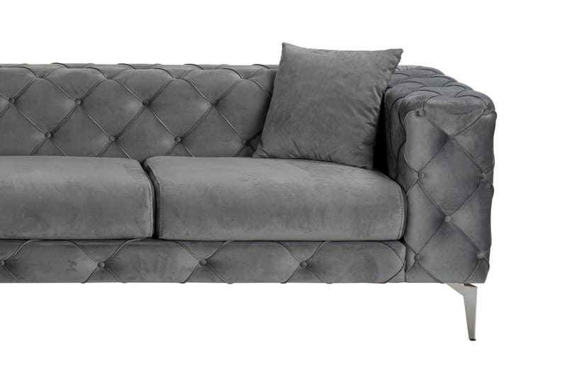 Beachport 3-personers Sofa med Venstre Chaiselong - Antracit - Møbler - Sofaer - Sofa med chaiselong