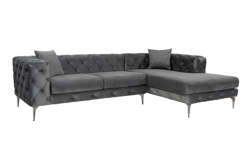 Beachport 3-personers Sofa med Højre Chaiselong - Antracit - Møbler - Sofaer - Sofa med chaiselong