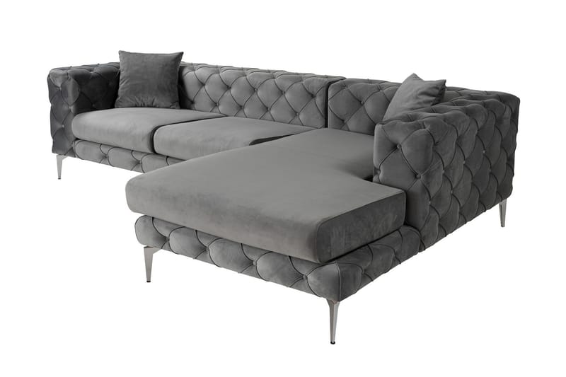 Beachport 3-personers Sofa med Højre Chaiselong - Antracit - Møbler - Sofaer - Sofa med chaiselong