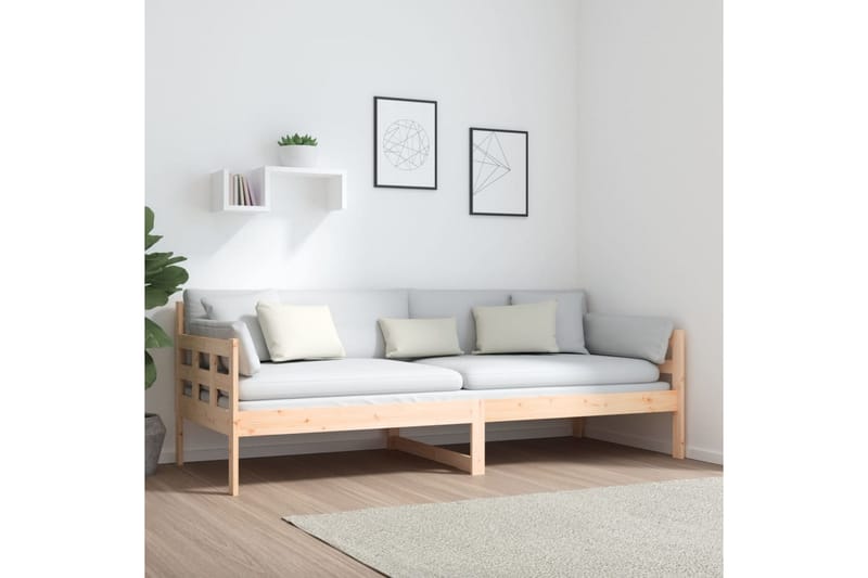 beBasic daybed 80x200 cm massivt fyrretræ - Brun - Møbler - Sofaer - Daybed