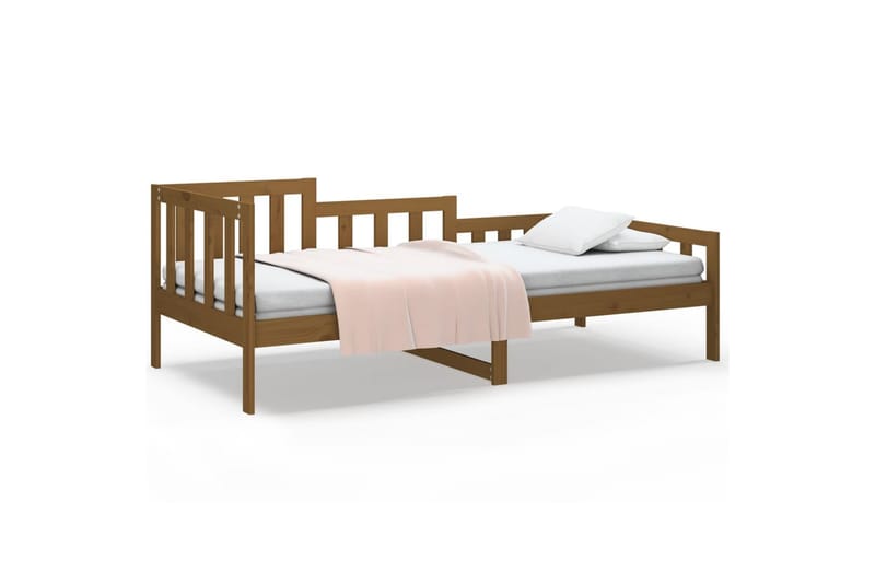 beBasic daybed 80x200 cm massivt fyrretræ gyldenbrun - Brun - Møbler - Sofaer - Daybed