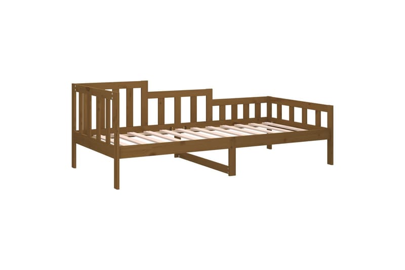 beBasic daybed 80x200 cm massivt fyrretræ gyldenbrun - Brun - Møbler - Sofaer - Daybed