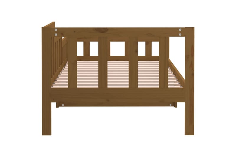 beBasic daybed 80x200 cm massivt fyrretræ gyldenbrun - Brun - Møbler - Sofaer - Daybed