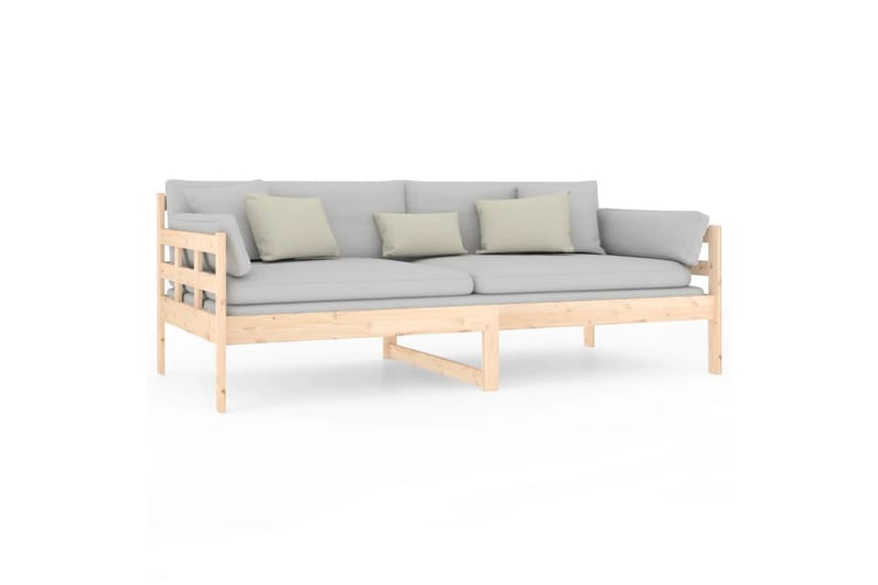 beBasic daybed 90x190 cm massivt fyrretræ - Brun - Møbler - Sofaer - Daybed