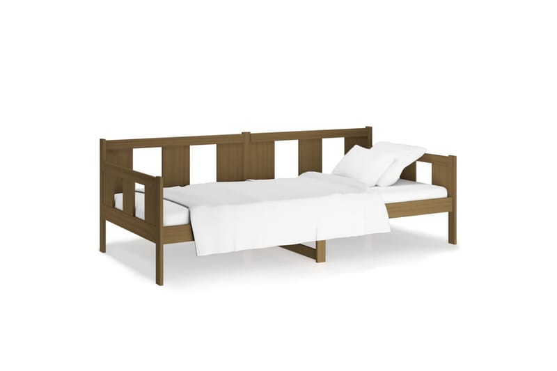 beBasic daybed 90x190 cm massivt fyrretræ gyldenbrun - Brun - Møbler - Sofaer - Daybed