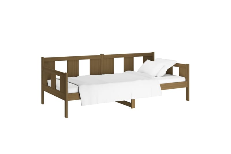 beBasic daybed 90x190 cm massivt fyrretræ gyldenbrun - Brun - Møbler - Sofaer - Daybed