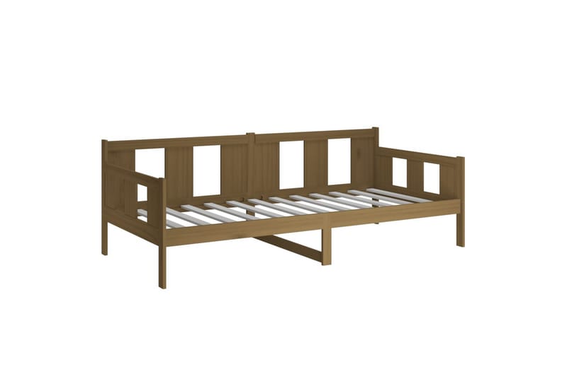 beBasic daybed 90x190 cm massivt fyrretræ gyldenbrun - Brun - Møbler - Sofaer - Daybed