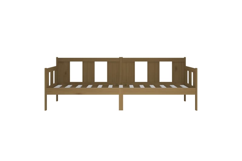 beBasic daybed 90x190 cm massivt fyrretræ gyldenbrun - Brun - Møbler - Sofaer - Daybed