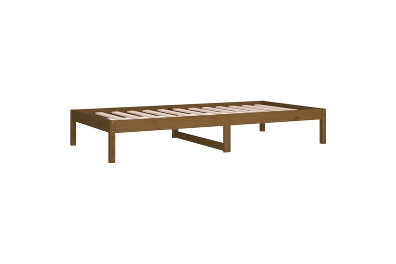 beBasic daybed 90x190 cm Single massivt fyrretræ gyldenbrun - Brun - Møbler - Sofaer - Daybed