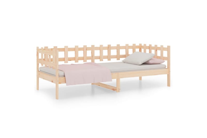 beBasic daybed 90x200 cm massivt fyrretræ - Brun - Møbler - Sofaer - Daybed