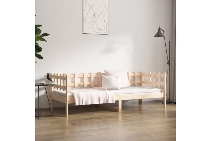 beBasic daybed 90x200 cm massivt fyrretræ - Brun - Møbler - Sofaer - Daybed