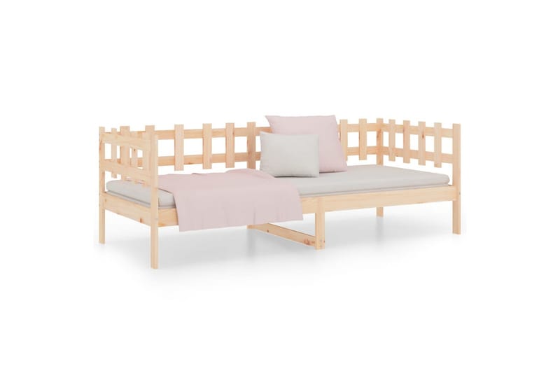 beBasic daybed 90x200 cm massivt fyrretræ - Brun - Møbler - Sofaer - Daybed