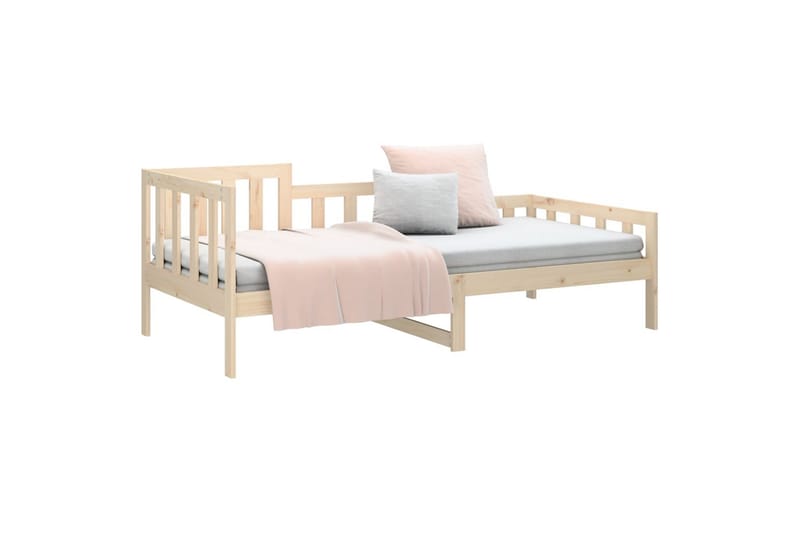 beBasic daybed 90x200 cm massivt fyrretræ - Brun - Møbler - Sofaer - Daybed