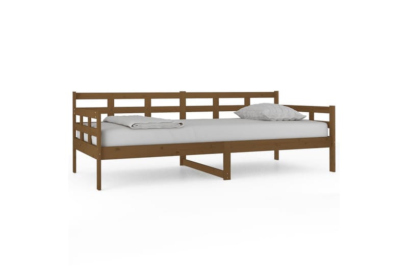 beBasic daybed 90x200 cm massivt fyrretræ gyldenbrun - Brun - Møbler - Sofaer - Daybed