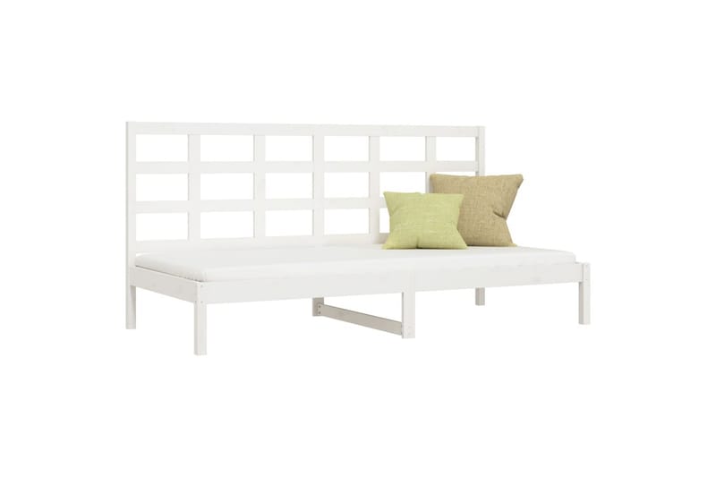 beBasic daybed 90x200 cm massivt fyrretræ hvid - Hvid - Møbler - Sofaer - Daybed