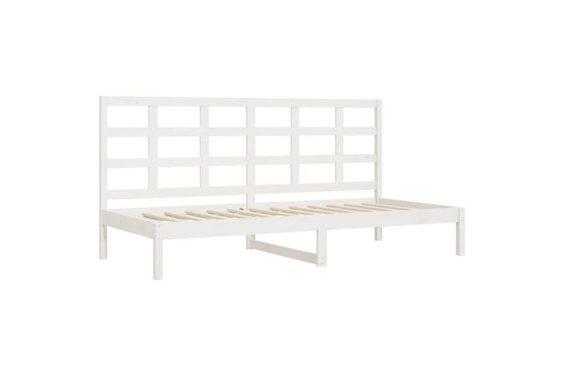 beBasic daybed 90x200 cm massivt fyrretræ hvid - Hvid - Møbler - Sofaer - Daybed