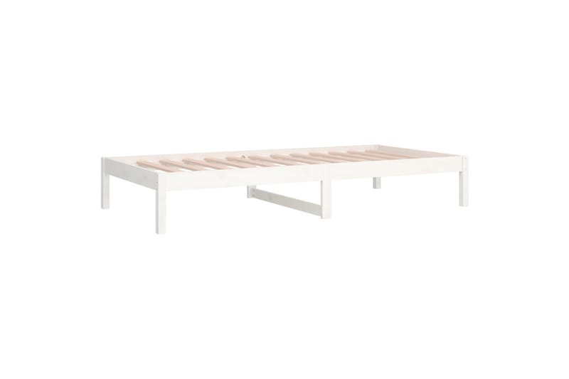 beBasic daybed 90x200 cm massivt fyrretræ hvid - Hvid - Møbler - Sofaer - Daybed