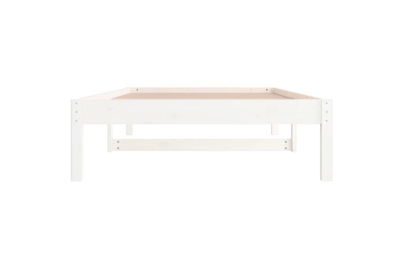 beBasic daybed 90x200 cm massivt fyrretræ hvid - Hvid - Møbler - Sofaer - Daybed