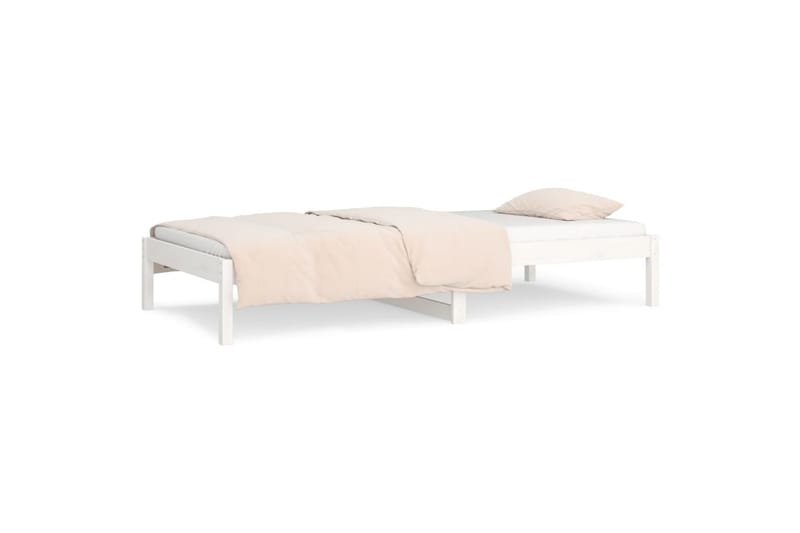 beBasic daybed 90x200 cm massivt fyrretræ hvid - Hvid - Møbler - Sofaer - Daybed