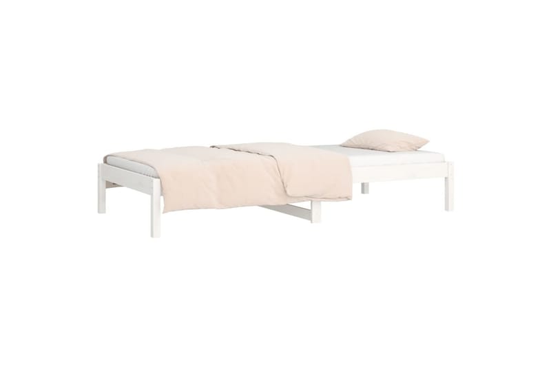 beBasic daybed 90x200 cm massivt fyrretræ hvid - Hvid - Møbler - Sofaer - Daybed