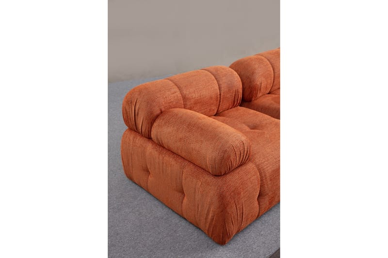 Bengul Sofa 2-personers - Orange - Møbler - Sofaer - 2 personers sofa