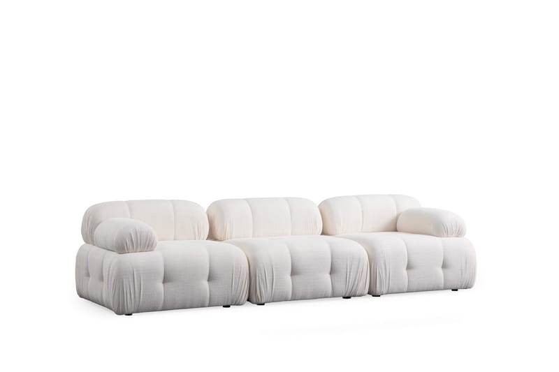 Bengul Sofa 3-personers - Hvid - Møbler - Sofaer - 3 personers sofa